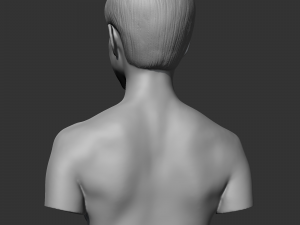Anne Hathaway 3D print model 3Dプリントモデル
