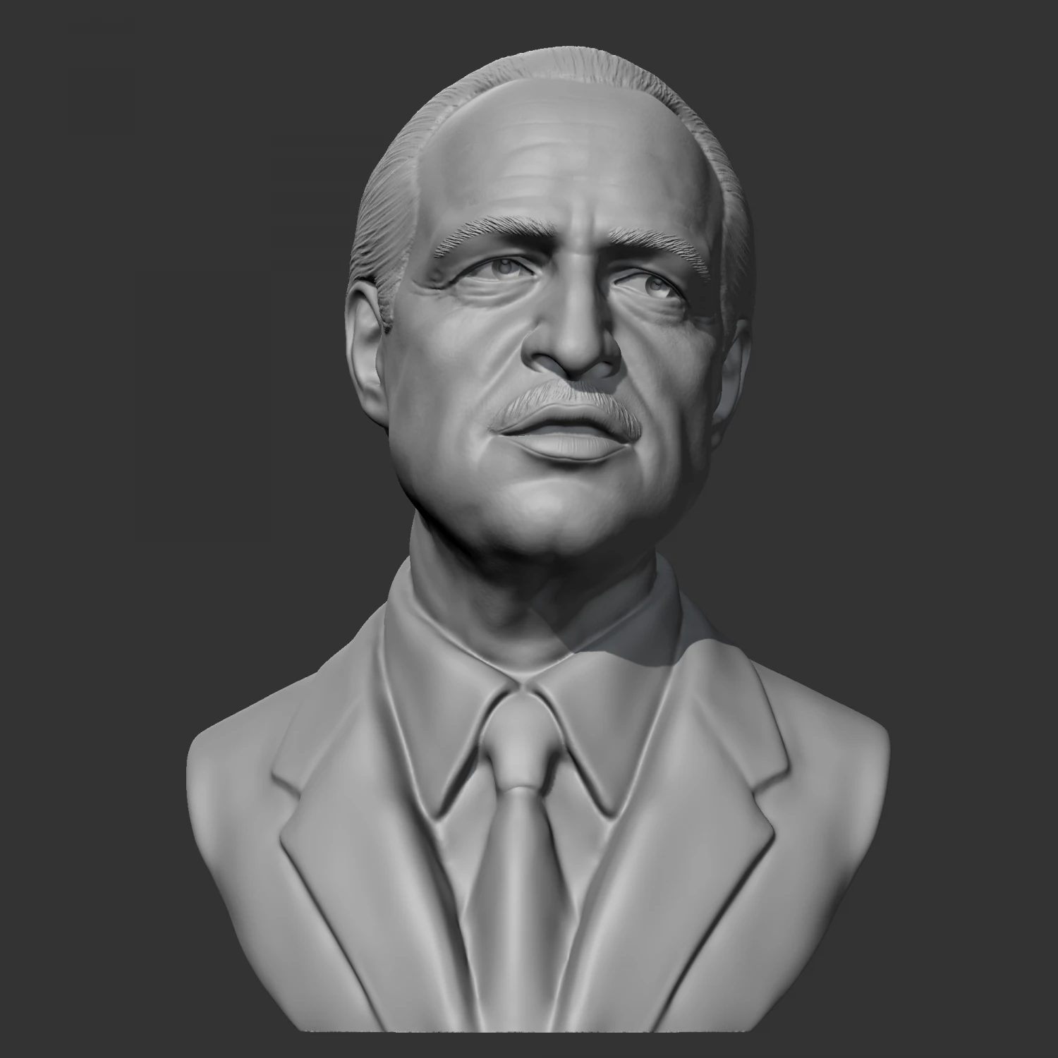 Marlon Brando 3D print model 3D Print Model .c4d .max .obj .3ds .fbx .stl .blend 