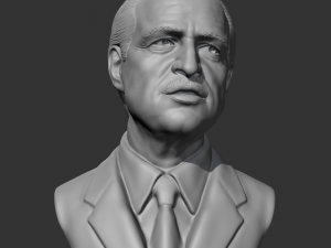Marlon Brando 3D print model 3D Принт Модель