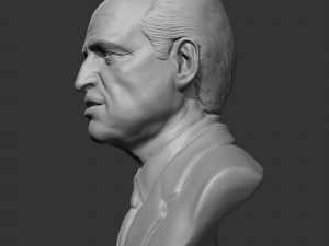 Marlon Brando 3D print model 3D Принт Модель