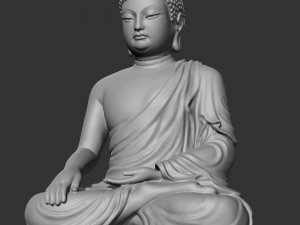 Buddha 3D print model 3D Baskı Modeli