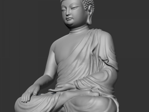Buddha 3D print model 3D Baskı Modeli