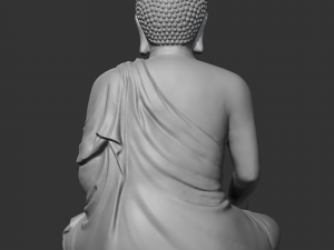 Buddha 3D print model 3D Baskı Modeli