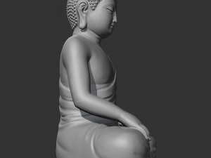 Buddha 3D print model 3D Baskı Modeli