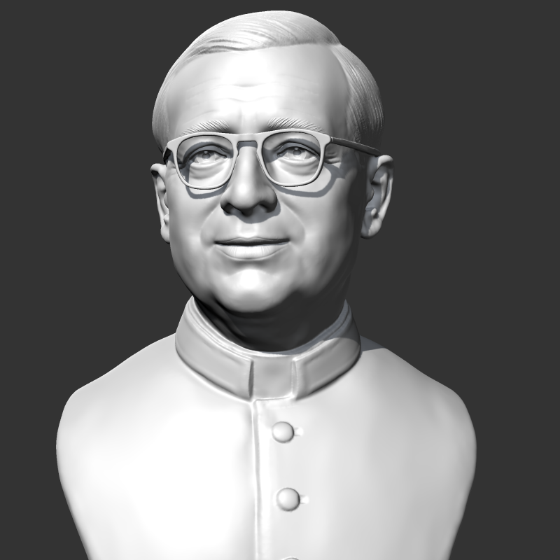 JOSEMARIA ESCRIVA 3D print model 3D Принт Модель .c4d .max .obj .3ds .fbx .stl .blend 