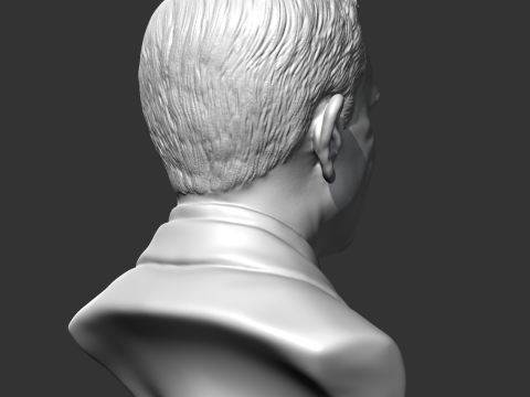 Daniel Craig 3D print model 3D Print Model
