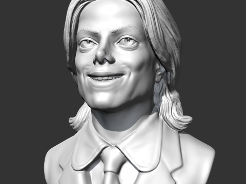 Michael Jackson 3D print model 3D Print Model
