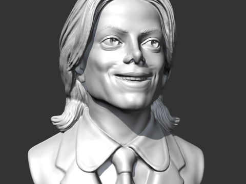 Michael Jackson 3D print model 3D Print Model