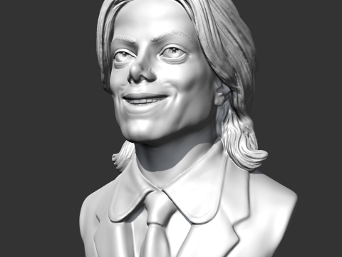 Michael Jackson 3D print model 3D Print Model