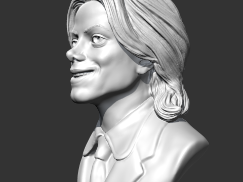 Michael Jackson 3D print model 3D Print Model