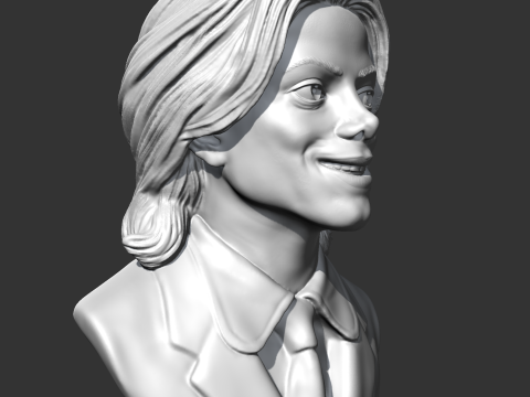Michael Jackson 3D print model 3D Print Model