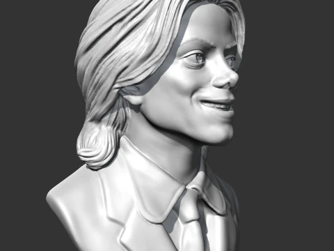 Michael Jackson 3D print model 3D Print Model