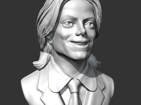 Michael Jackson 3D print model 3D Print Model