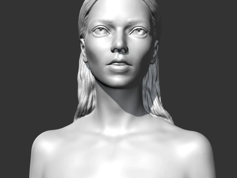 Anya Taylor Joy 3D baskı modeli 3D Baskı Modeli