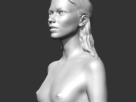 Anya Taylor Joy 3D print model 3D Print Model