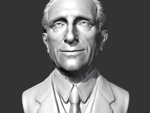 Marcel Duchamp 3D print model 3D Print Model
