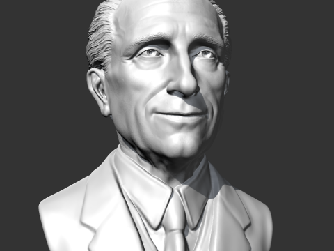 Marcel Duchamp 3D print model Modèles 3D en vedette