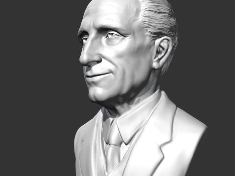 Marcel Duchamp 3D print model 3D Print Model