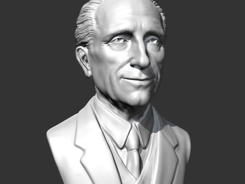 Marcel Duchamp 3D print model Modèles 3D en vedette