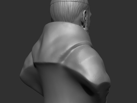 Padre Pio 3D print model Model Cetak 3D