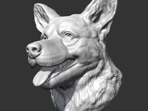 Welsh Corgi AM15 3D print model 3D 프린트 모델