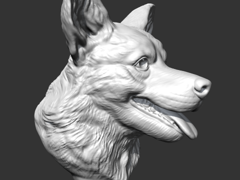 Welsh Corgi AM15 3D print model 3D 프린트 모델