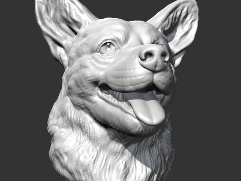 Welsh Corgi AM15 3D print model 3D Print Model