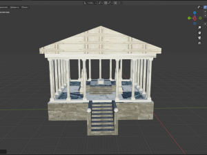 temple Model 3D