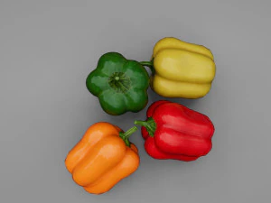 Peppers Pack 3D Model