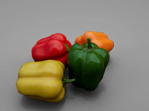 Peppers Pack 3D Model