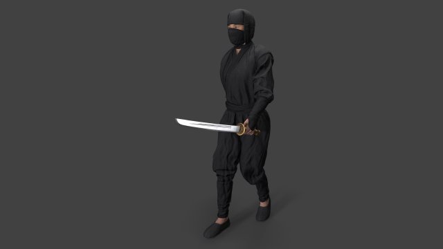 Bandit man in tracksuit 3Dモデル .c4d .max .obj .3ds .fbx .stl .blend