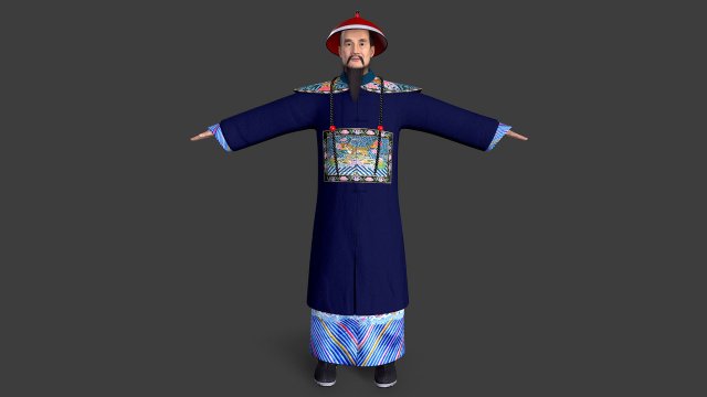 Asian people Modello 3D .c4d .max .obj .3ds .fbx .stl .blend 