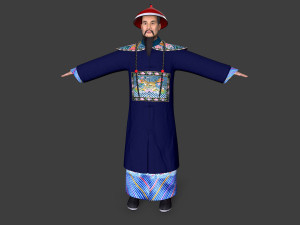 Asian people Modello 3D