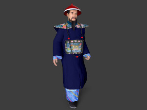 Asian people Modello 3D