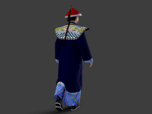 Asian people Modello 3D