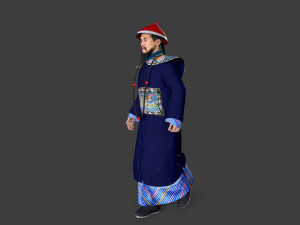 Asian people Modello 3D