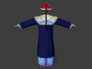 Asian people Modello 3D