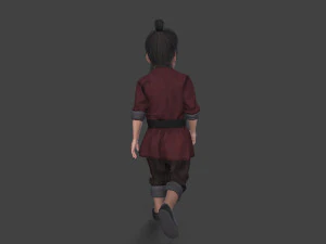 Asian people 3D Model