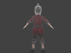 Asian people Modelo 3D