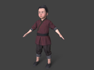 Asian people Modelo 3D