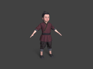 Asian people Modelo 3D