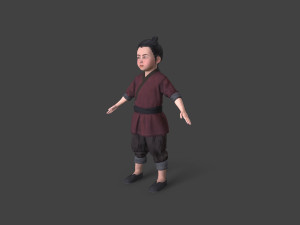 Asian people Modelo 3D