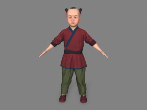 Children 3Dモデル