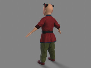 Children 3D Модель