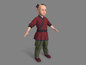 Children 3D Модель