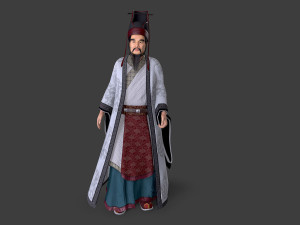 Asian people 3D Model