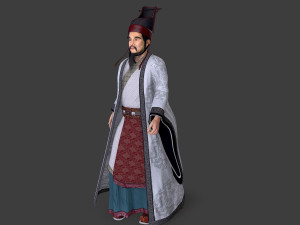 Asian people 3D Model