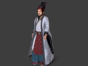 Asian people 3D Model