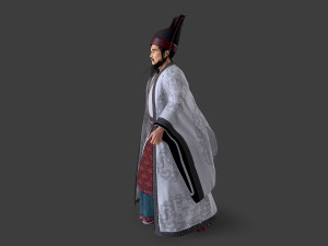 Asian people 3D Model