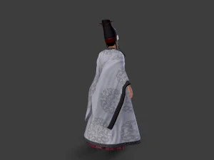 Asian people 3D Model